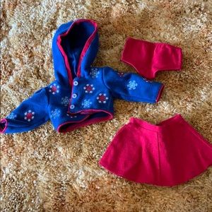 Molly’s Skating Outfit, Skates, and Earmuffs